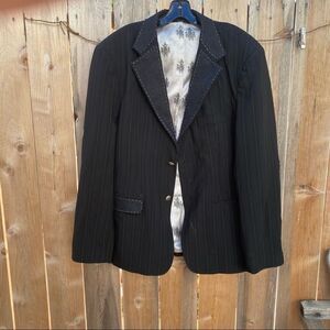 House of Howe English Country Gentlemen pinstriped Jacket size 44